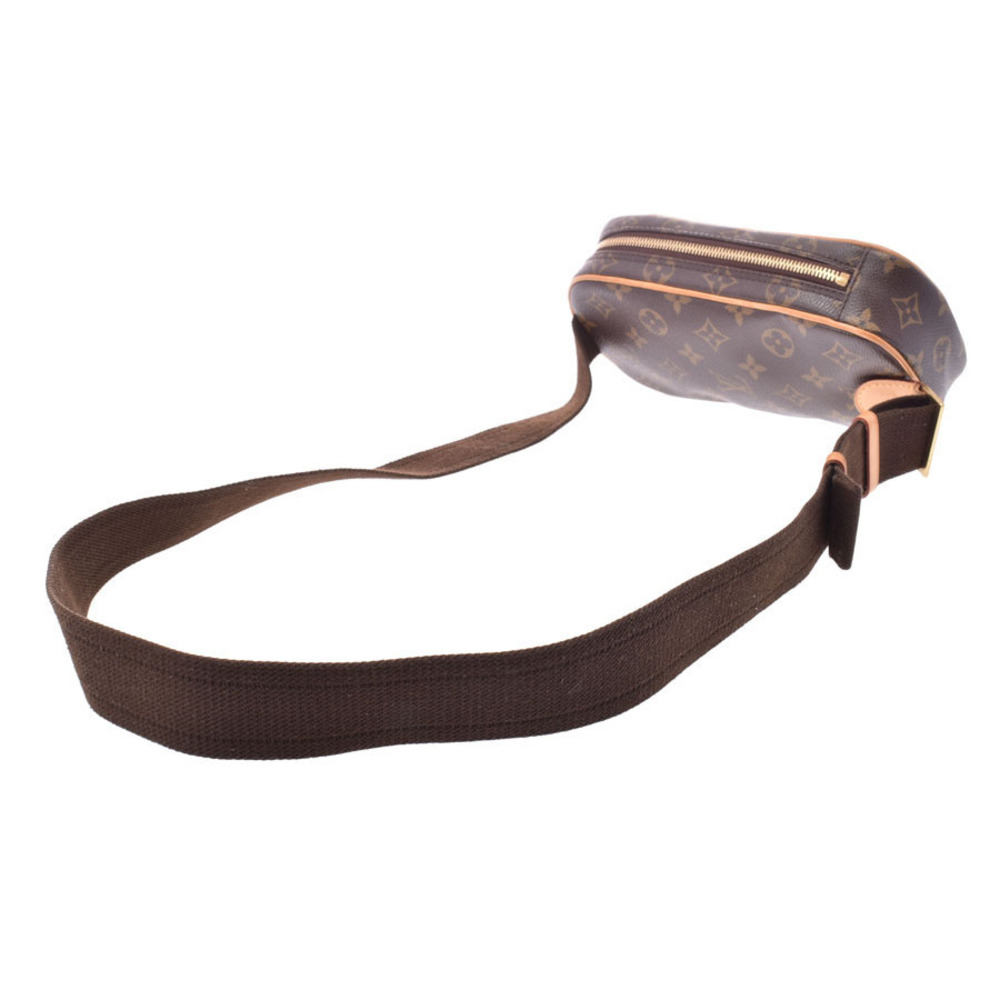 Louis Vuitton Brown Ganju Leather Monogram Body Pochette Bag